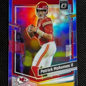 2023 Optic Patrick Mahomes Holo Prizm  Kansas City Chiefs #93